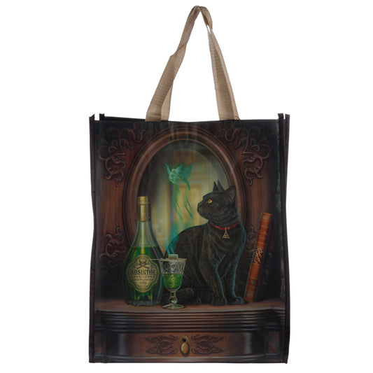 'Absinthe' Cat Reusable Bag (A Lisa Parker Design)