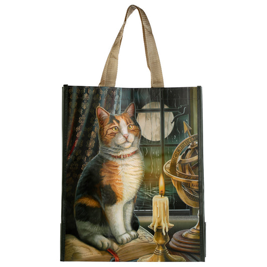 'Adventure Awaits' Reusable Bag - A Lisa Parker Cat Design