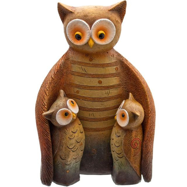 Reduced to Clear: Owl Family Ornaments