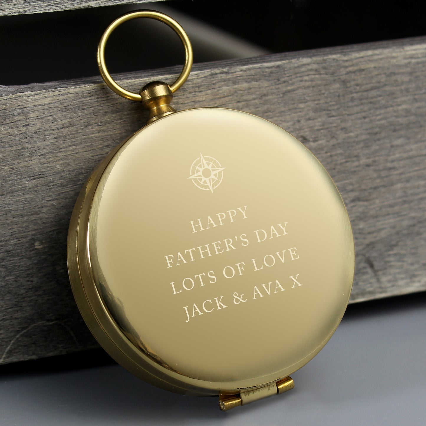 Personalised Keepsake Compass (Free Text)