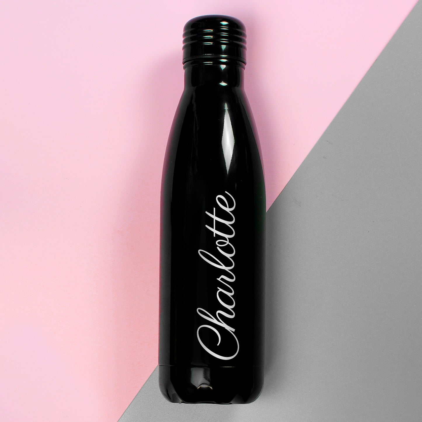 Personalised Metal Insulated Drinks Bottle - Various Colours
