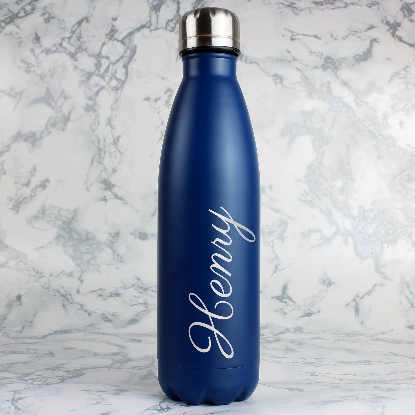 Personalised Metal Insulated Drinks Bottle - Various Colours