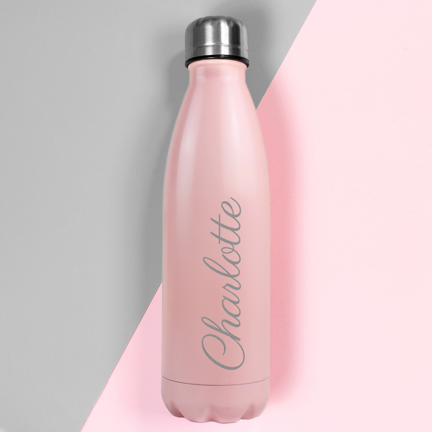 Personalised Metal Insulated Drinks Bottle - Various Colours