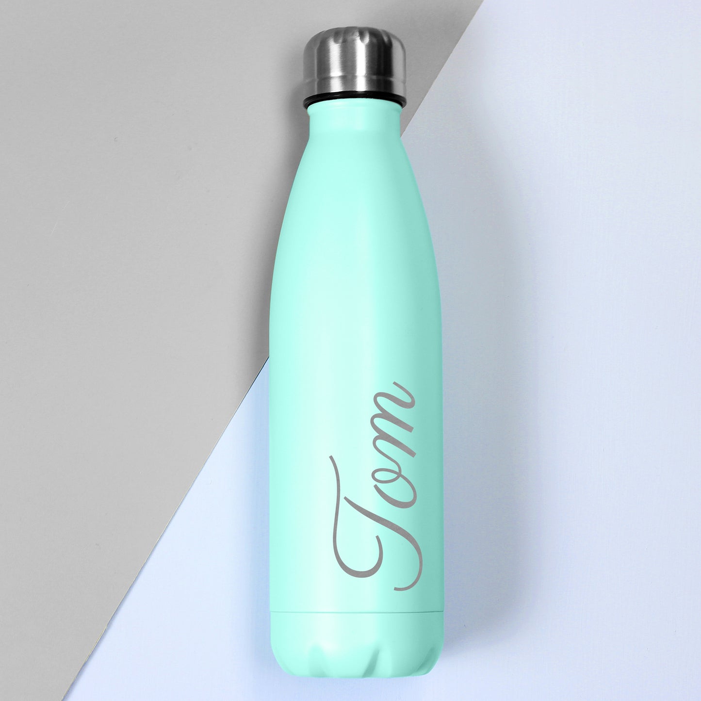 Personalised Metal Insulated Drinks Bottle - Various Colours