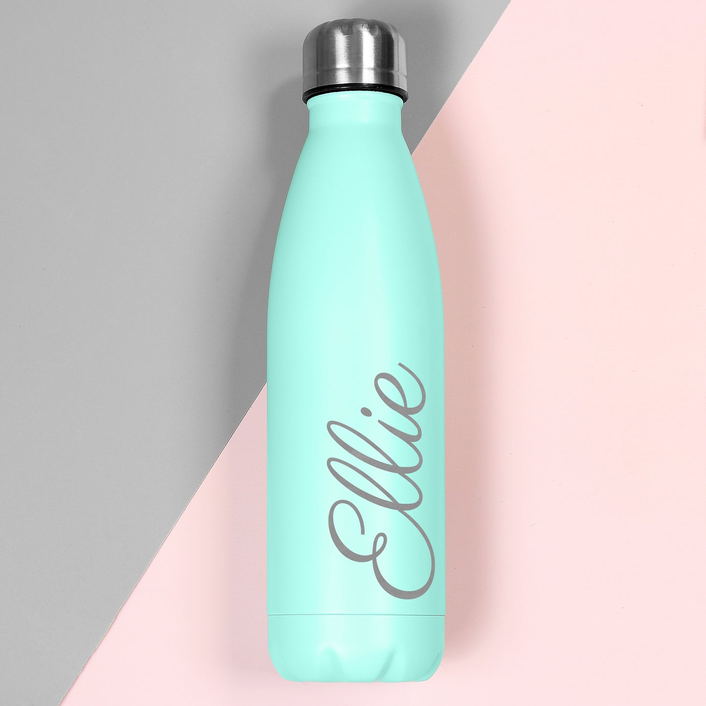 Personalised Metal Insulated Drinks Bottle - Various Colours