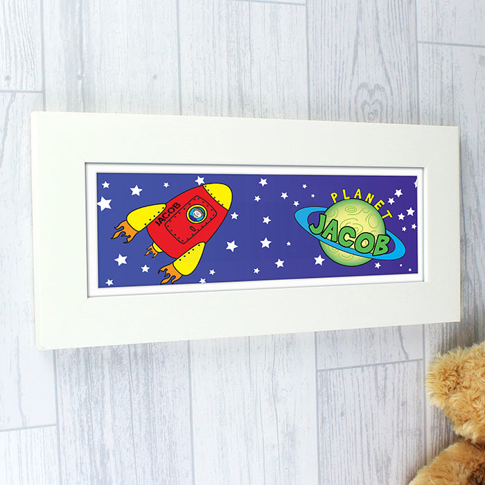 Personalised Space Name Frame