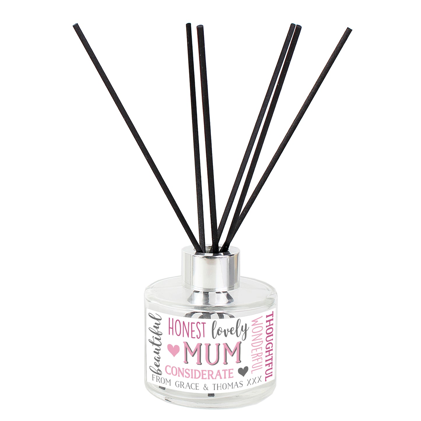 Personalised Mum Reed Diffuser - Perfect for Mother's Day - Updated Design