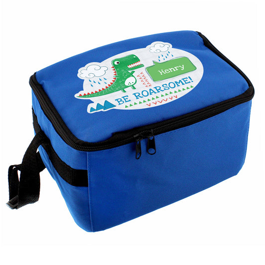 Personalised 'Be Roarsome' Dinosaur Lunch Bag