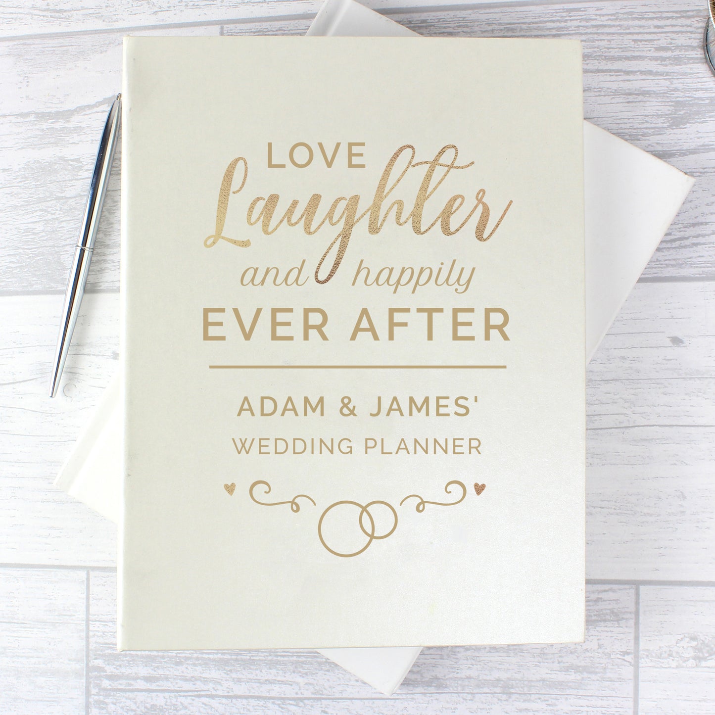 Personalised Wedding Planner - Happily Ever After Design