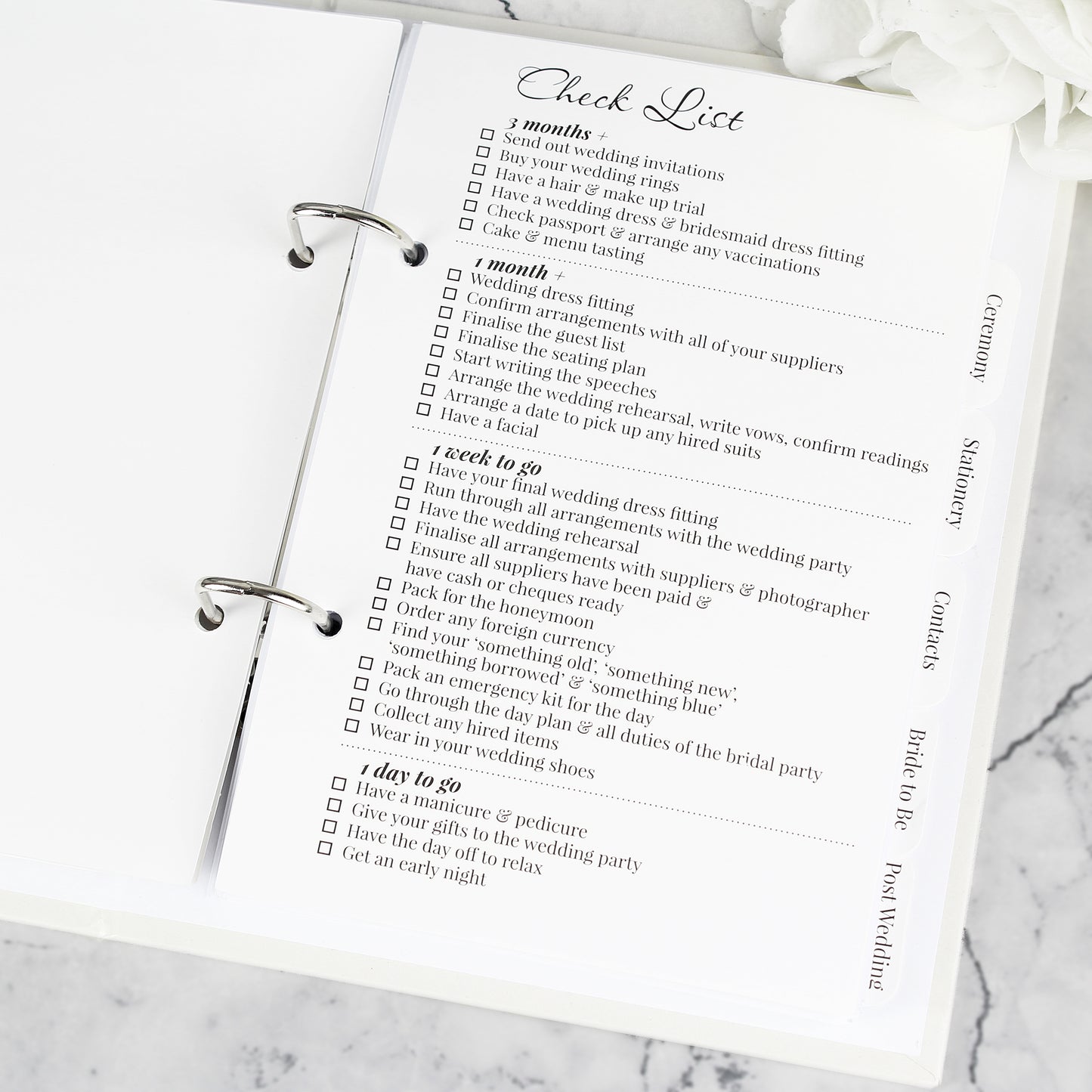 Personalised Wedding Planner - Happily Ever After Design