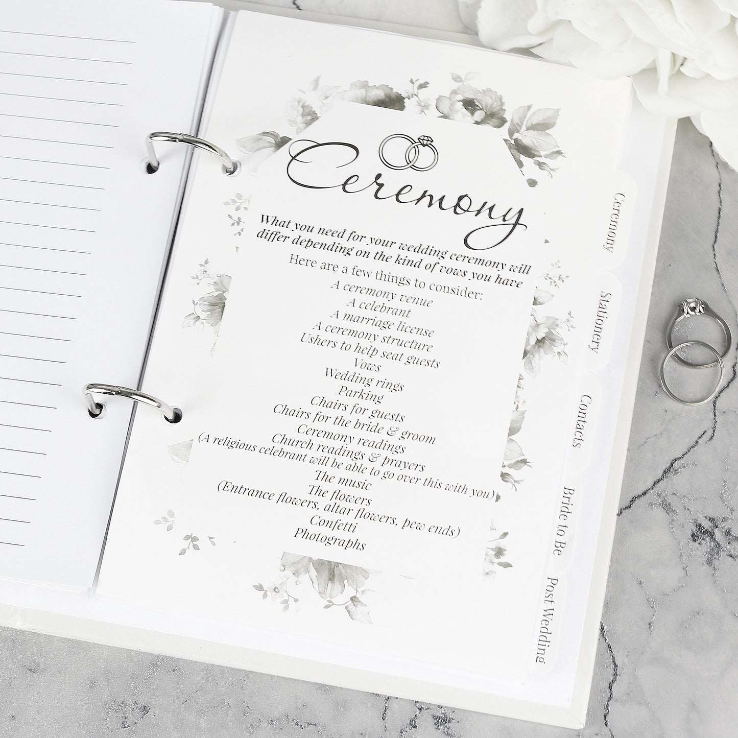 Personalised Wedding Planner - Happily Ever After Design