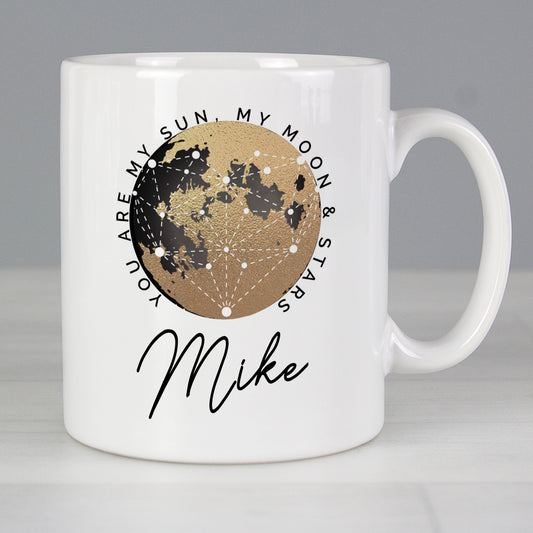 Personalised You Are My Sun My Moon Mug - Great gift for Valentine's Day, Birthdays, Anniversaries etc.