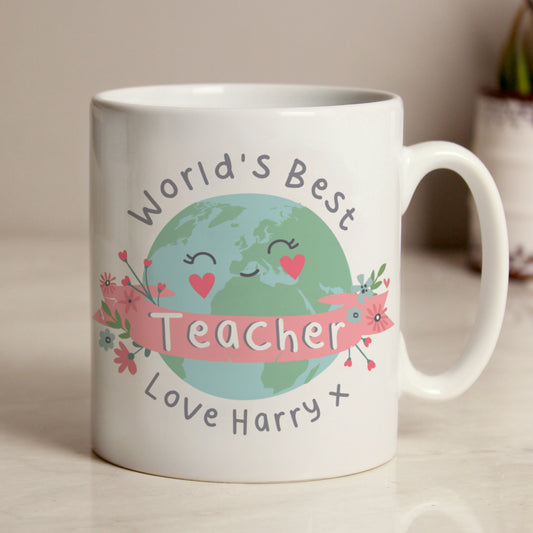 Personalised 'World's Best' Mug - Ideal for Mums, Nans, Aunts, Teachers etc.