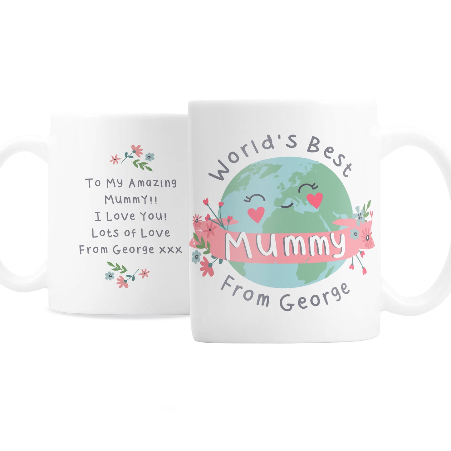 Personalised 'World's Best' Mug - Ideal for Mums, Nans, Aunts, Teachers etc.