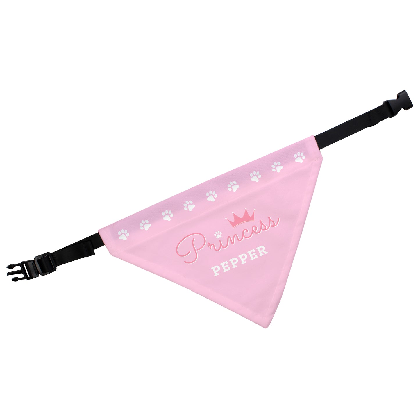 Personalised Prince or Princess Dog Bandana