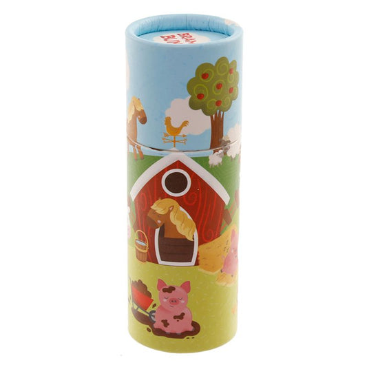Bramley Bunch Farm Small Pencil Pot with 12 Colouring Pencils