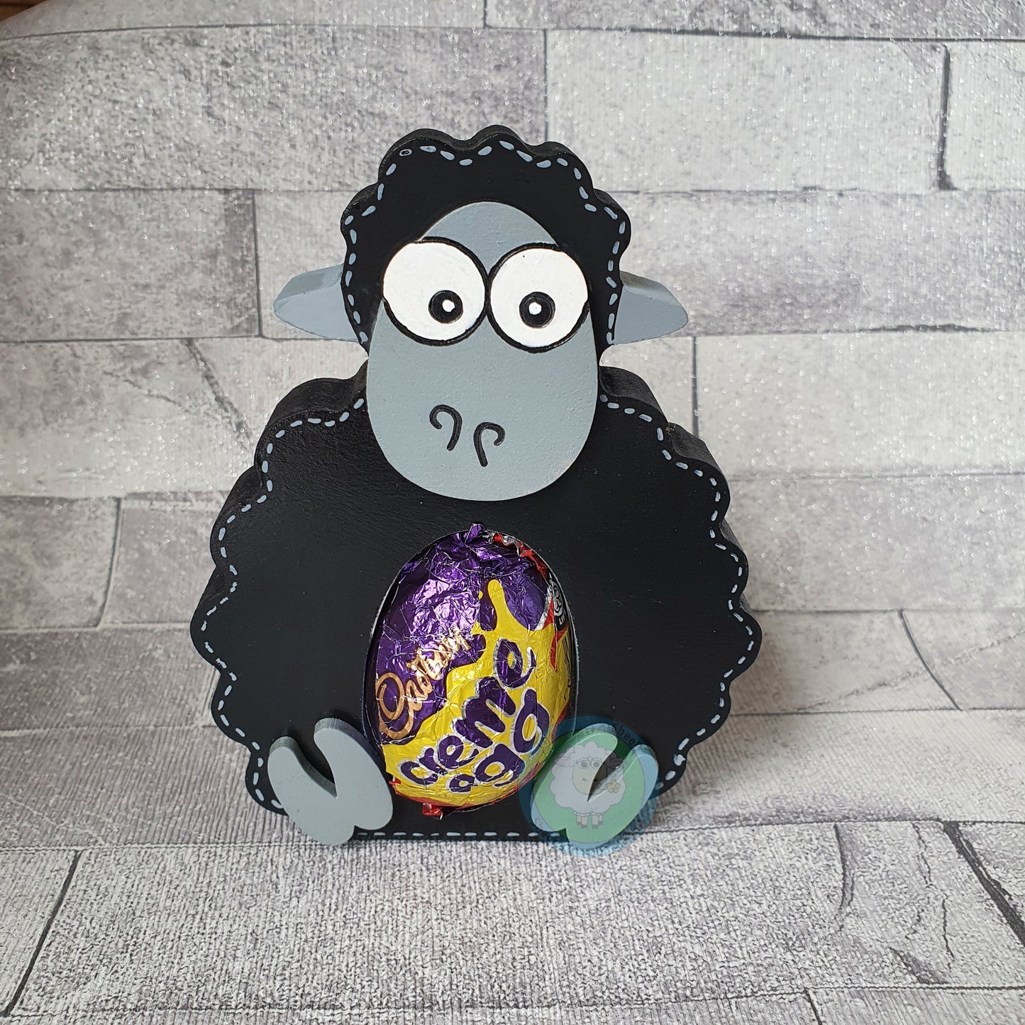 Kinder or Creme Easter Egg Head