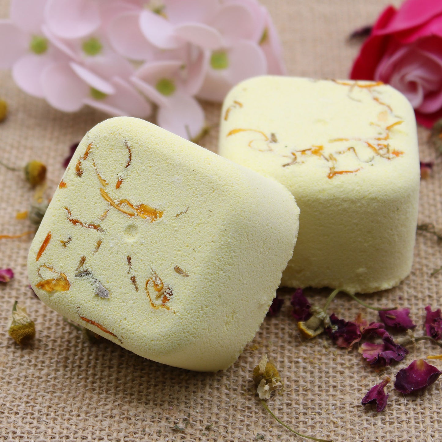 5x Aromatherapy Shower Steamers - Focus Booster (Spearmint & Lemon)
