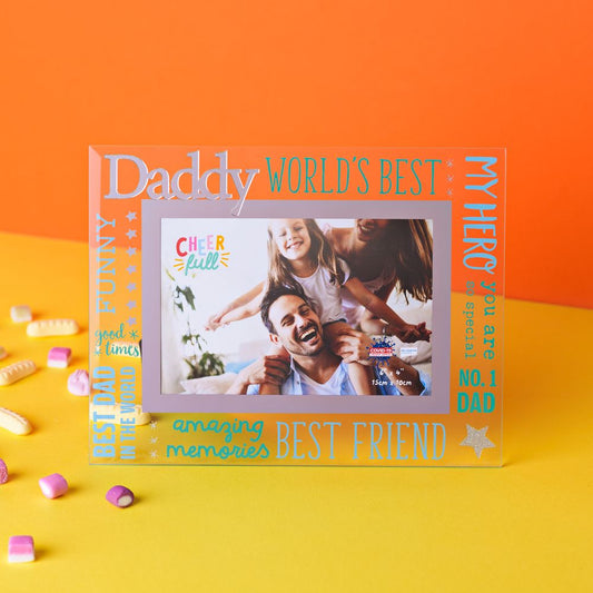 Daddy - 6x4 Glass Photo Frame