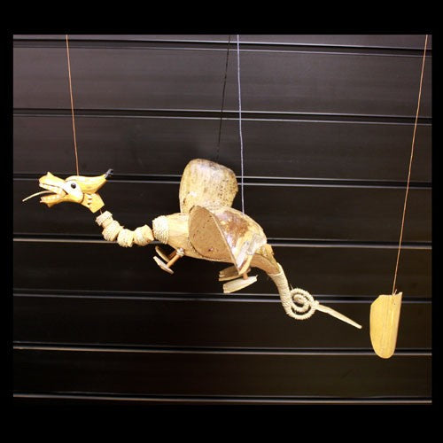Handmade Coconut Dragon Mobiles - Suitable for Indoor or Outdoor