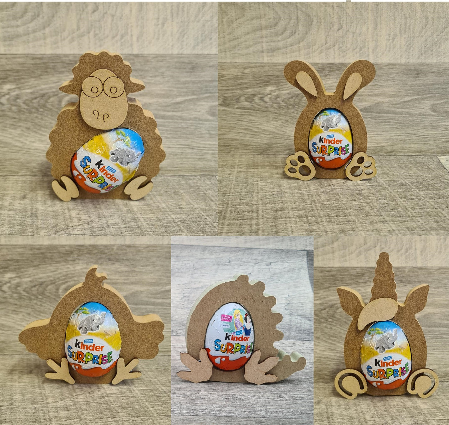 Kinder or Creme Easter Egg Head