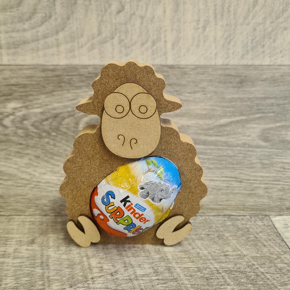 Kinder or Creme Easter Egg Head