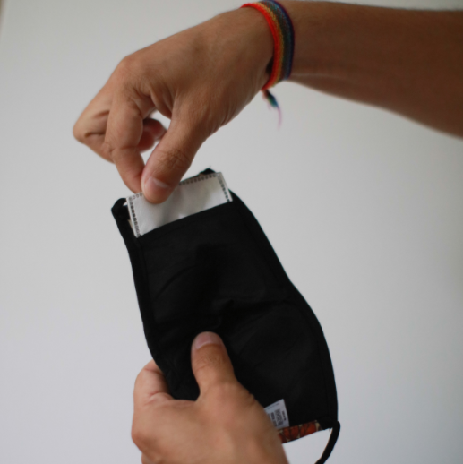 Tribal Africa Reusable Face Mask including 1 PM2.5 Filter (Large - Adult)