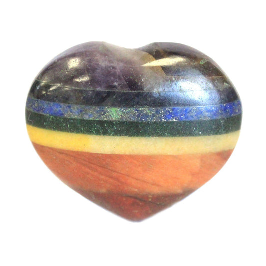 Gemstone Chakra (Rainbow) Heart