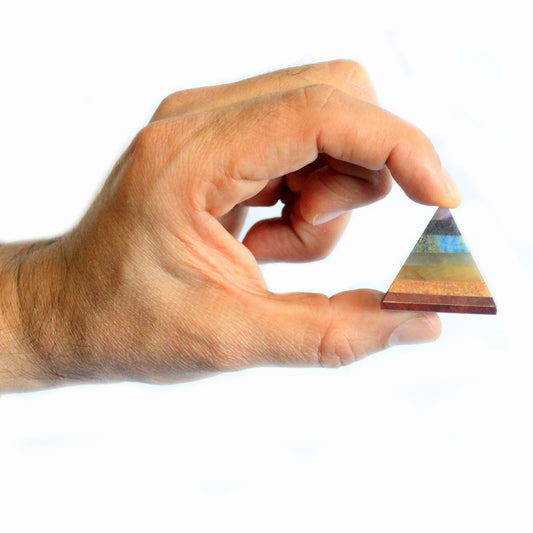 Gemstone Chakra (Rainbow) Pyramid