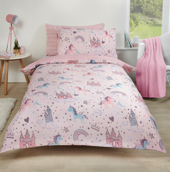 Unicorn Kingdom (Children) Duvet Cover Set