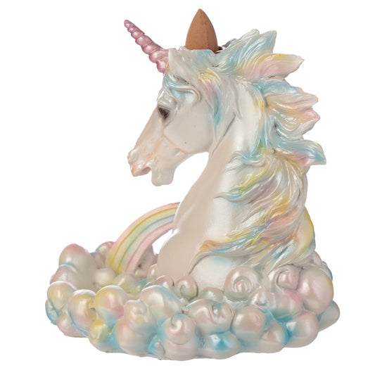 Backflow Incense Burner - Rainbow Unicorn