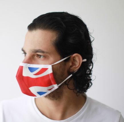 Funky Union (Jack) Flag Reusable Face Mask inc. Filter (Large - Adult)