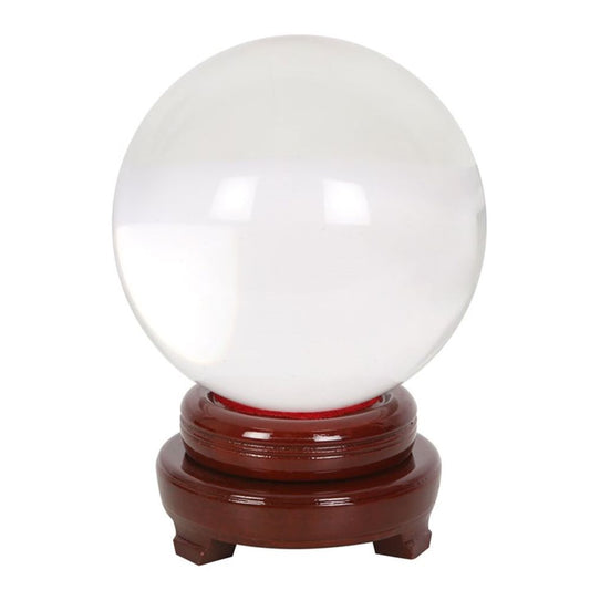 15cm Crystal Ball with Stand - UK Only