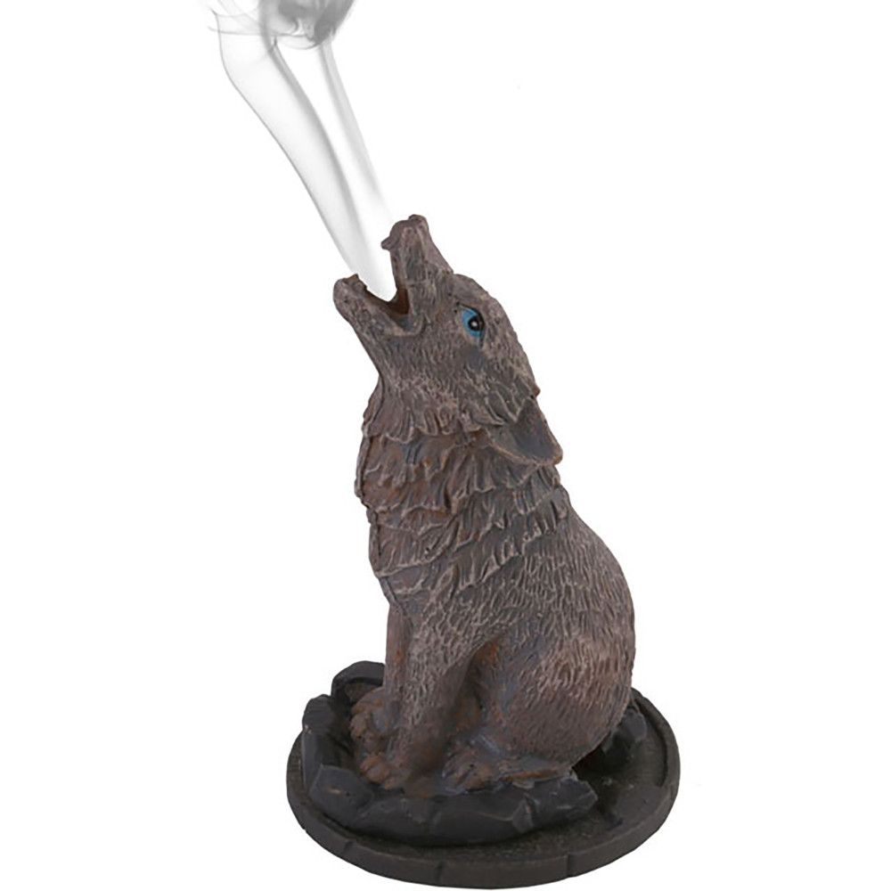 Wolf Incense Cone Holder by Lisa Parker - Due Back February 2026