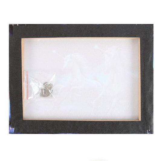 25x19cm Shooting Stars (Unicorn) Canvas Plaque by Anne Stokes