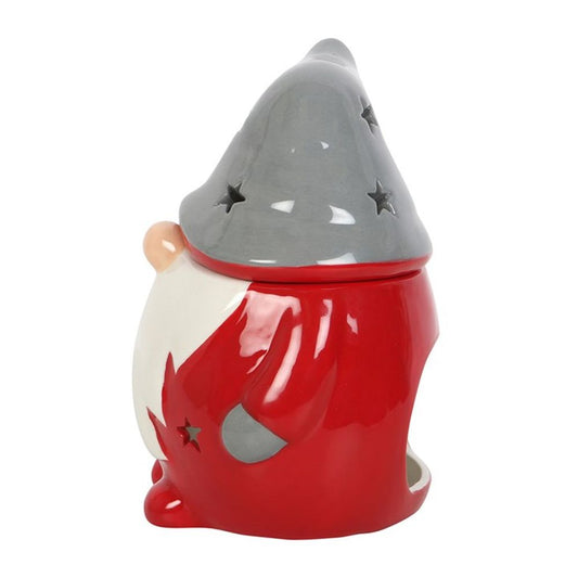 Red and Grey Christmas Gonk Oil/Wax Melt Burner