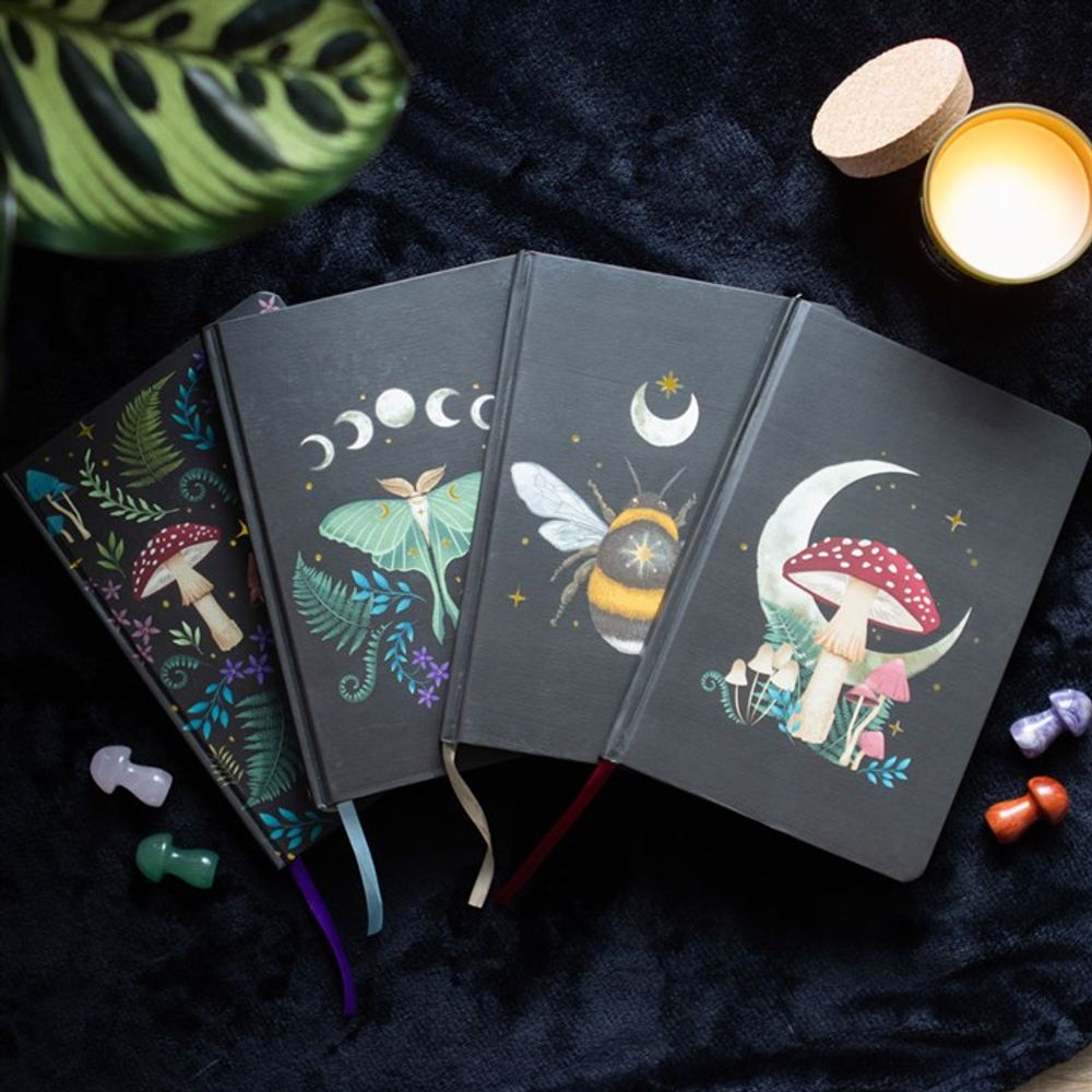 Dark Forest Print A5 Notebook (Lined)