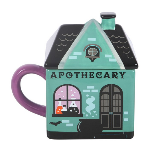 Apothecary Shop - Halloween Themed Lidded Mug