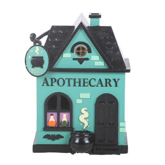 Apothecary Shop Halloween Themed LED Light Up Decoration