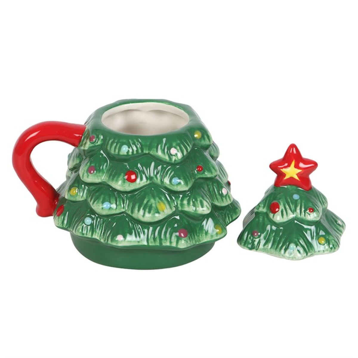 Nostalgic Christmas Tree Mug with Lid