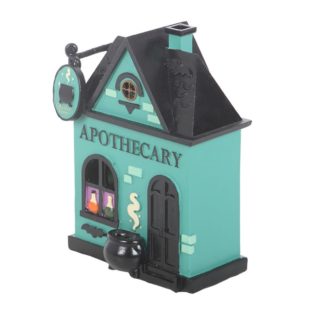 Apothecary Shop Halloween Themed LED Light Up Decoration