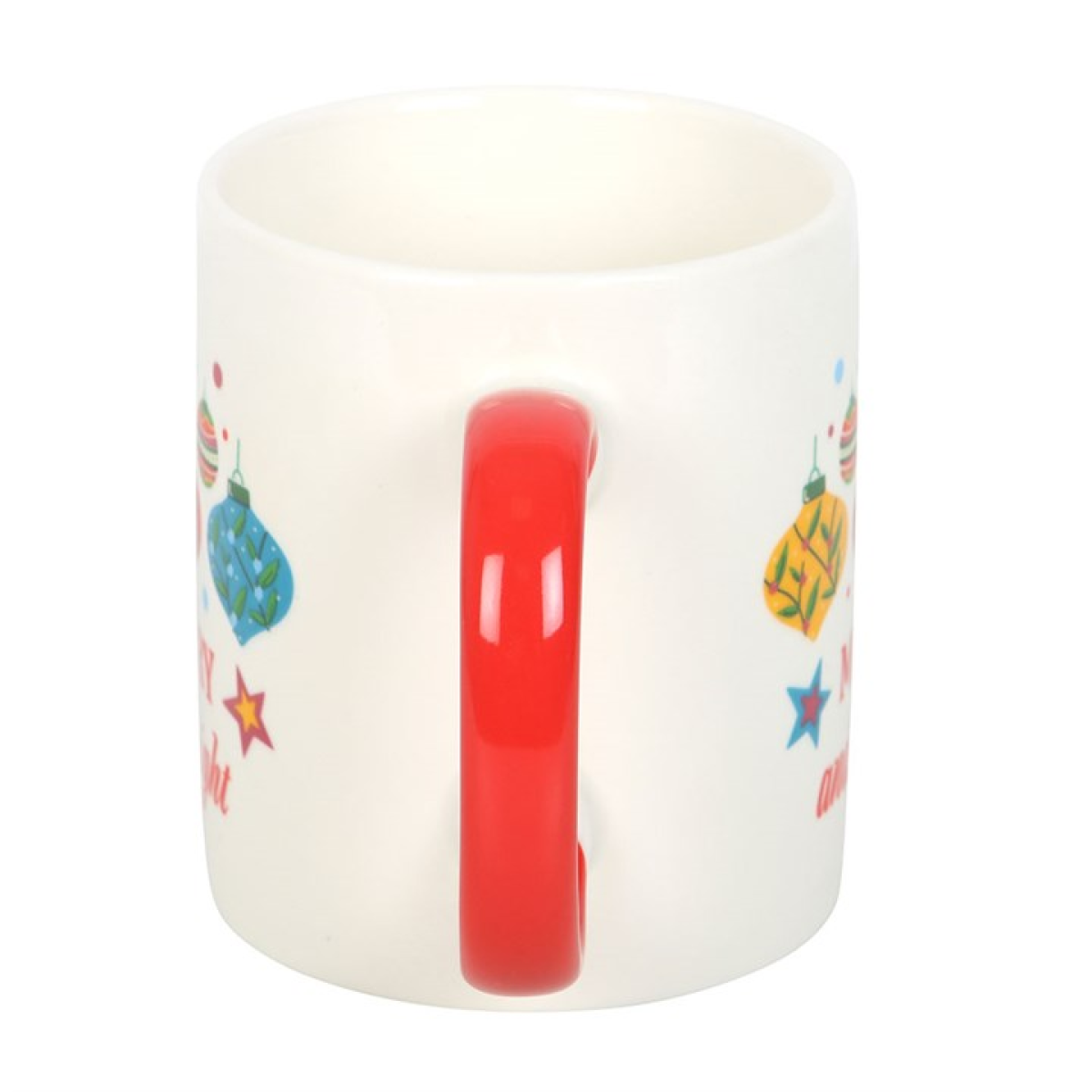 Merry and Bright Christmas Bauble Mug