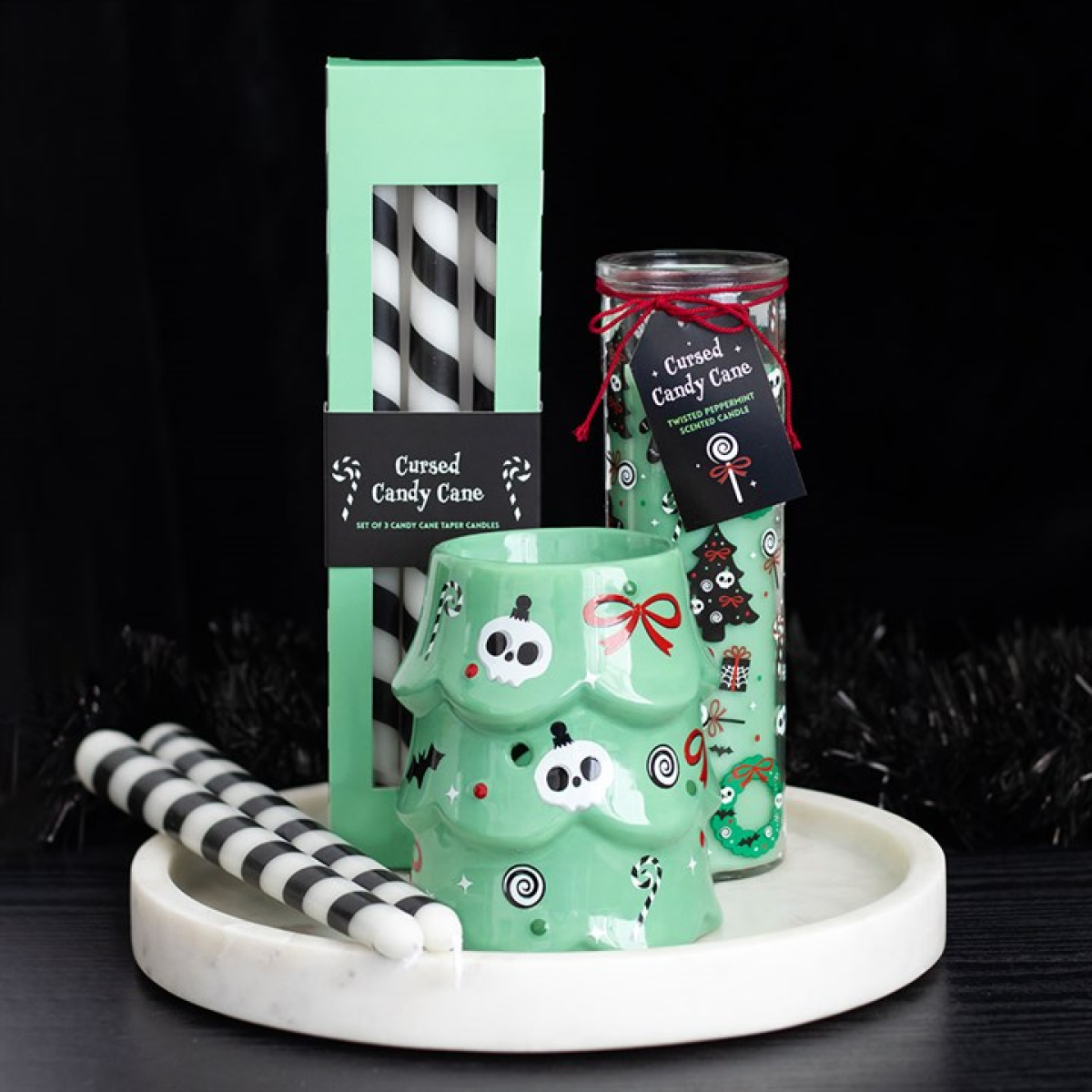 Creepy Christmas Tree Oil Burner/Wax Warmer