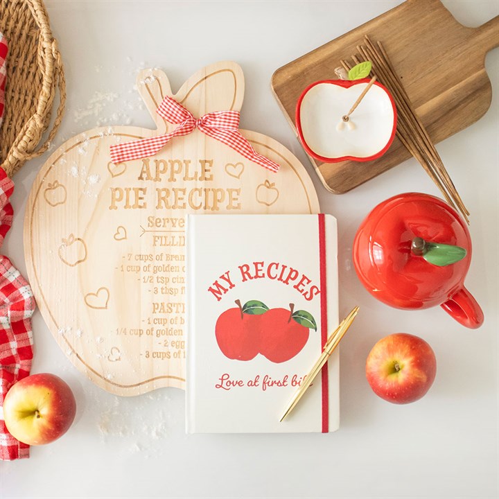 Apple Pie Recipe Serving Board