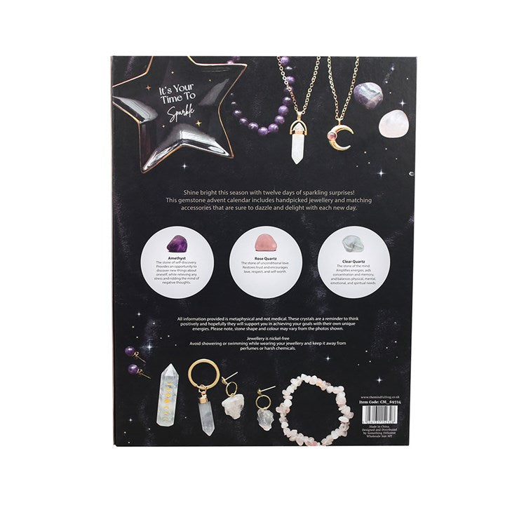 12-Day of Christmas - Crystal Jewellery Advent Calendar