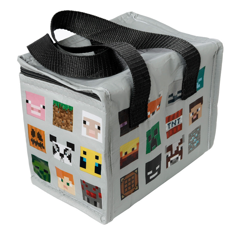 Minecraft Faces (Icons) RPET Cool Bag/Lunch Bag