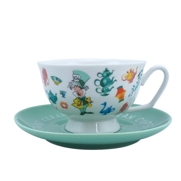 Disney Alice in Wonderland: Cup and Saucer Set