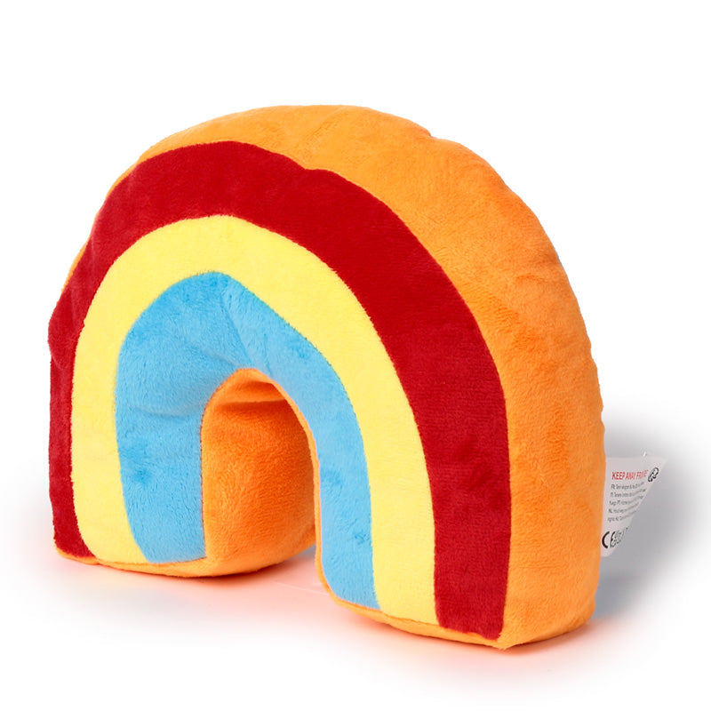 Plush Rainbow Doorstop