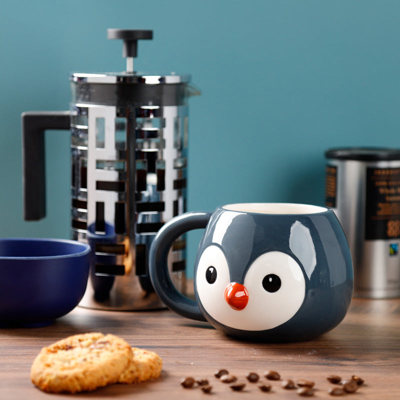 Adoramals Penguin Head Mug