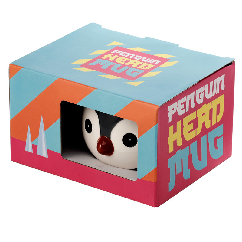 Adoramals Penguin Head Mug